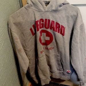 A lifeguard hoodie